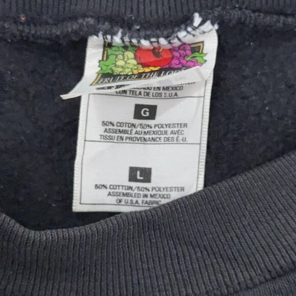 Little Italy New York Sweatshirt Mens Large Crewneck Embroidered Pullover NYC - Picture 8 of 8